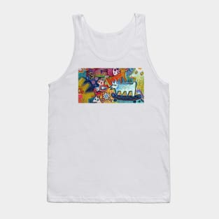 dog skater Tank Top